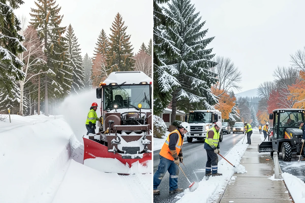 Brine Application in Arlington, Snohomish County, WA - Track the forecast to time application ahead of freezing weather