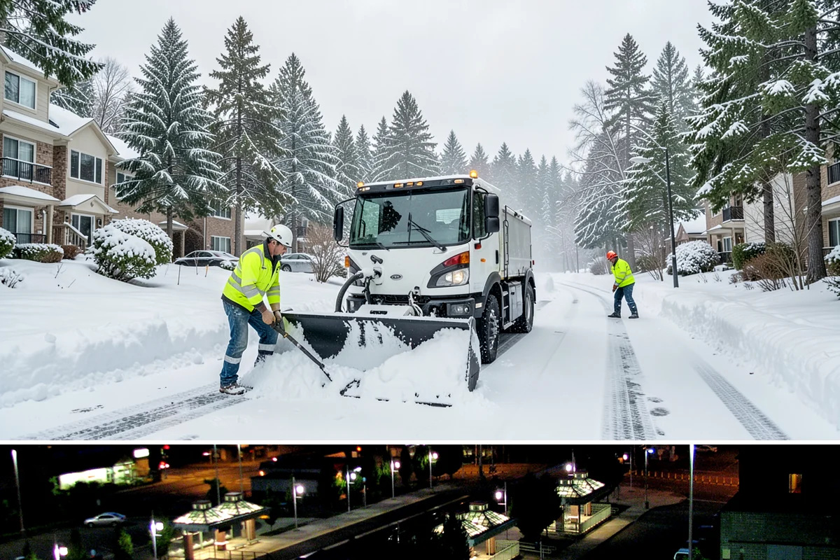 Brine Application in Auburn, King County, WA - Brine pretreatment is applied ahead of forecast frost and freezing-rain events throughout the November-to-February window.