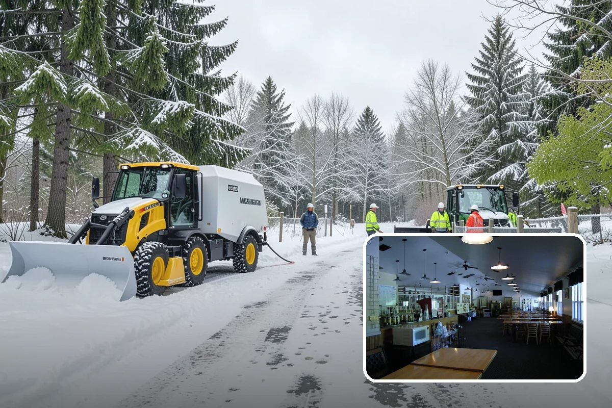 Brine Application in Black Diamond, King County, WA - Stops ice from bonding before it forms, cutting down later scraping