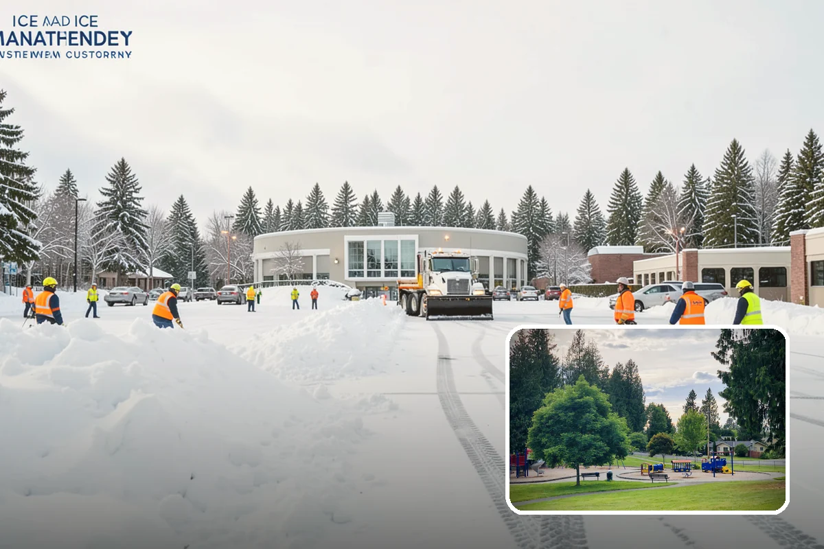Brine Application in Bonney Lake, Pierce County, WA - Stops ice from bonding before it forms, cutting down later scraping