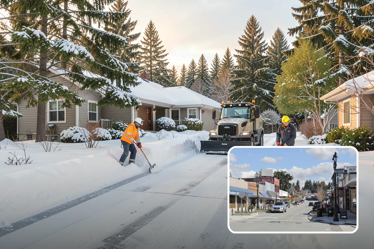 Brine Application in Bothell, King County, WA - Stops ice from bonding before it forms, cutting down later scraping