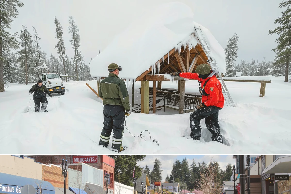 Brine Application in Bothell, King County, WA - Brine pretreatment is applied ahead of forecast frost and freezing-rain events throughout the November-to-February window.