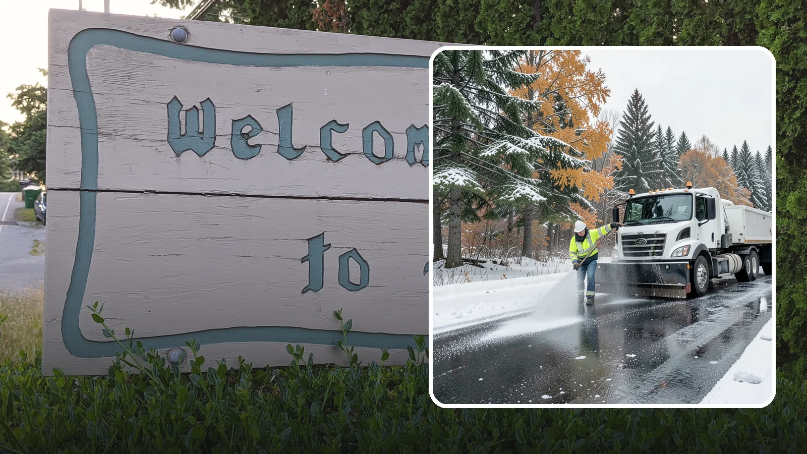 Brine Application in Brier, Snohomish County, WA - Brine application lays down a liquid salt solution that stops ice from bonding to pavement before a storm arrives.