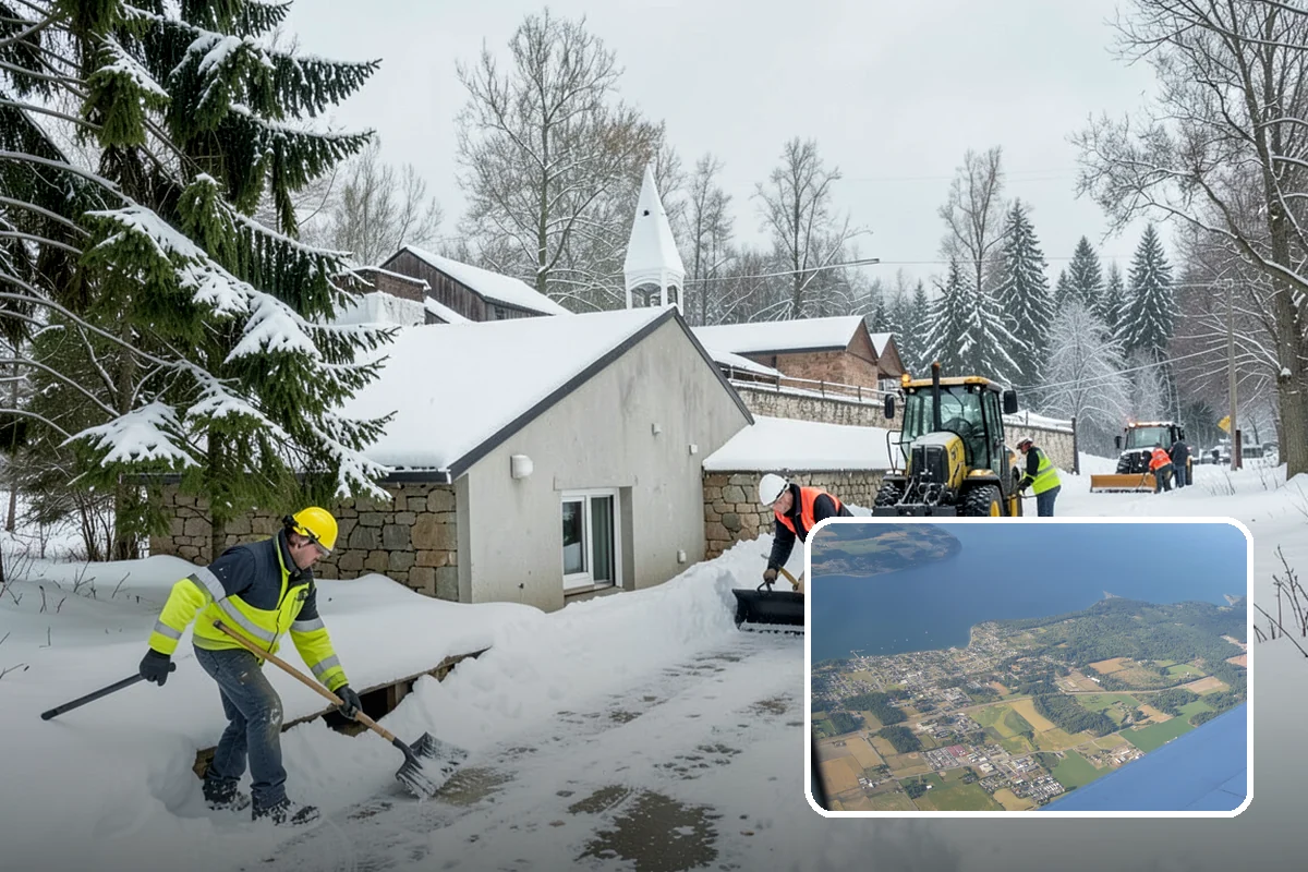 Brine Application in Coupeville, Island County, WA - Stops ice from bonding before it forms, cutting down later scraping