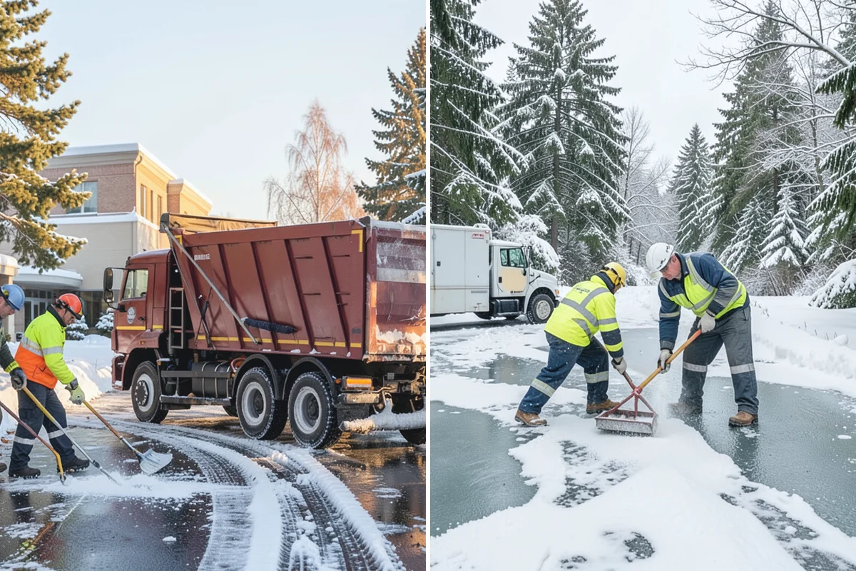Brine Application in Darrington, Snohomish County, WA - Track the forecast to time application ahead of freezing weather