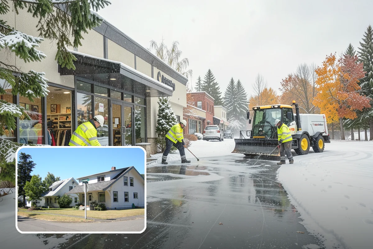 Brine Application in DuPont, Pierce County, WA - Stops ice from bonding before it forms, cutting down later scraping
