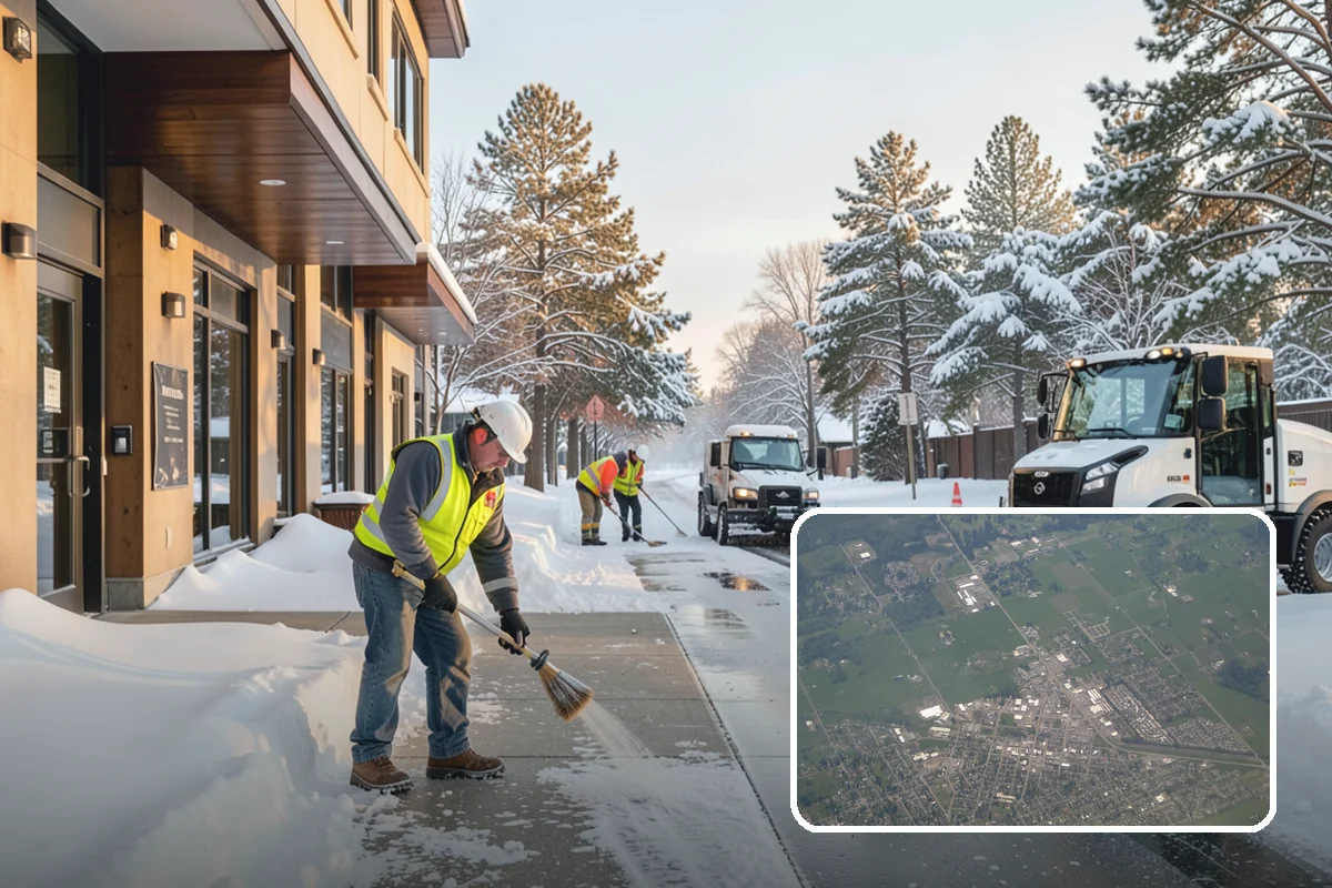Brine Application in Enumclaw, King County, WA - Stops ice from bonding before it forms, cutting down later scraping