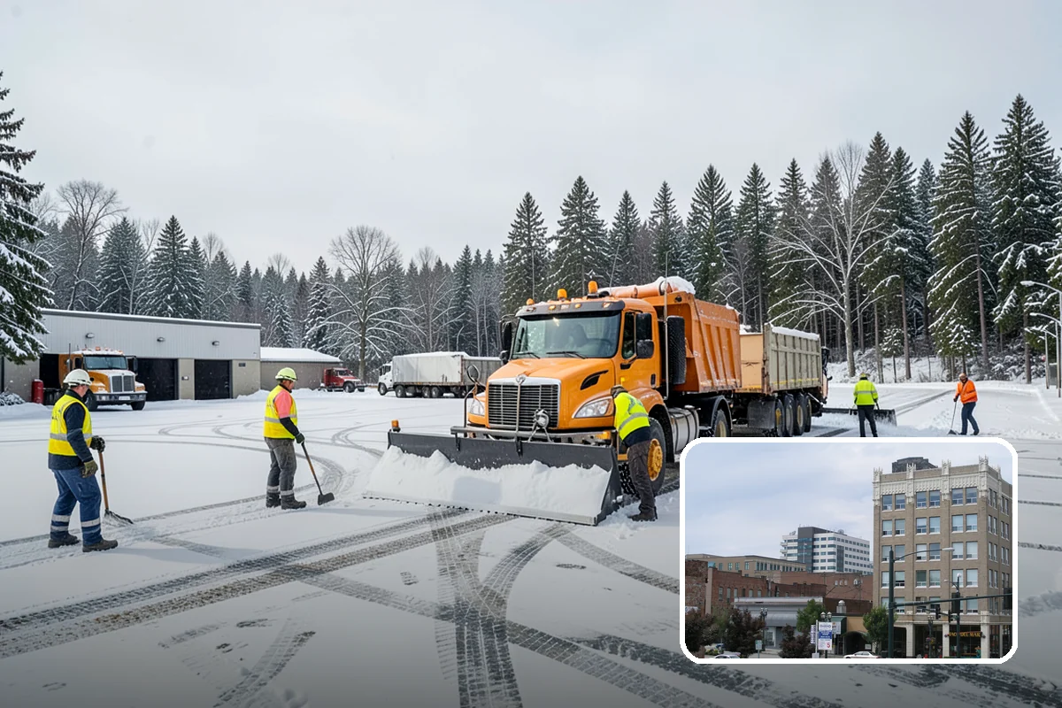 Brine Application in Everett, Snohomish County, WA - Stops ice from bonding before it forms, cutting down later scraping