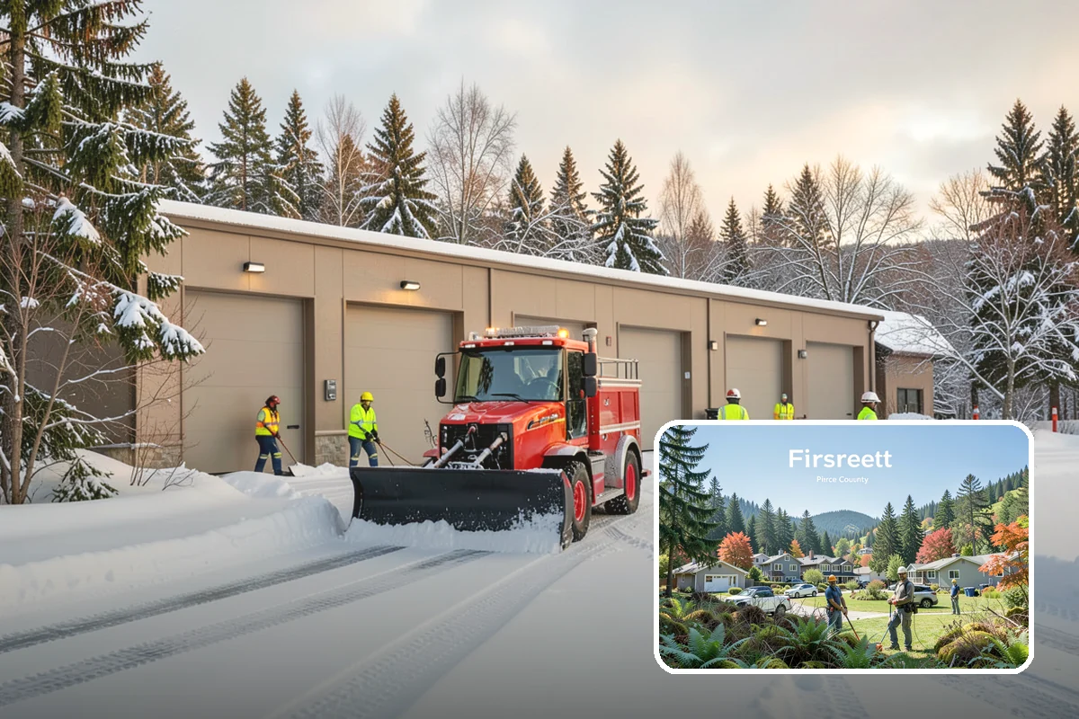 Brine Application in Fircrest, Pierce County, WA - Stops ice from bonding before it forms, cutting down later scraping