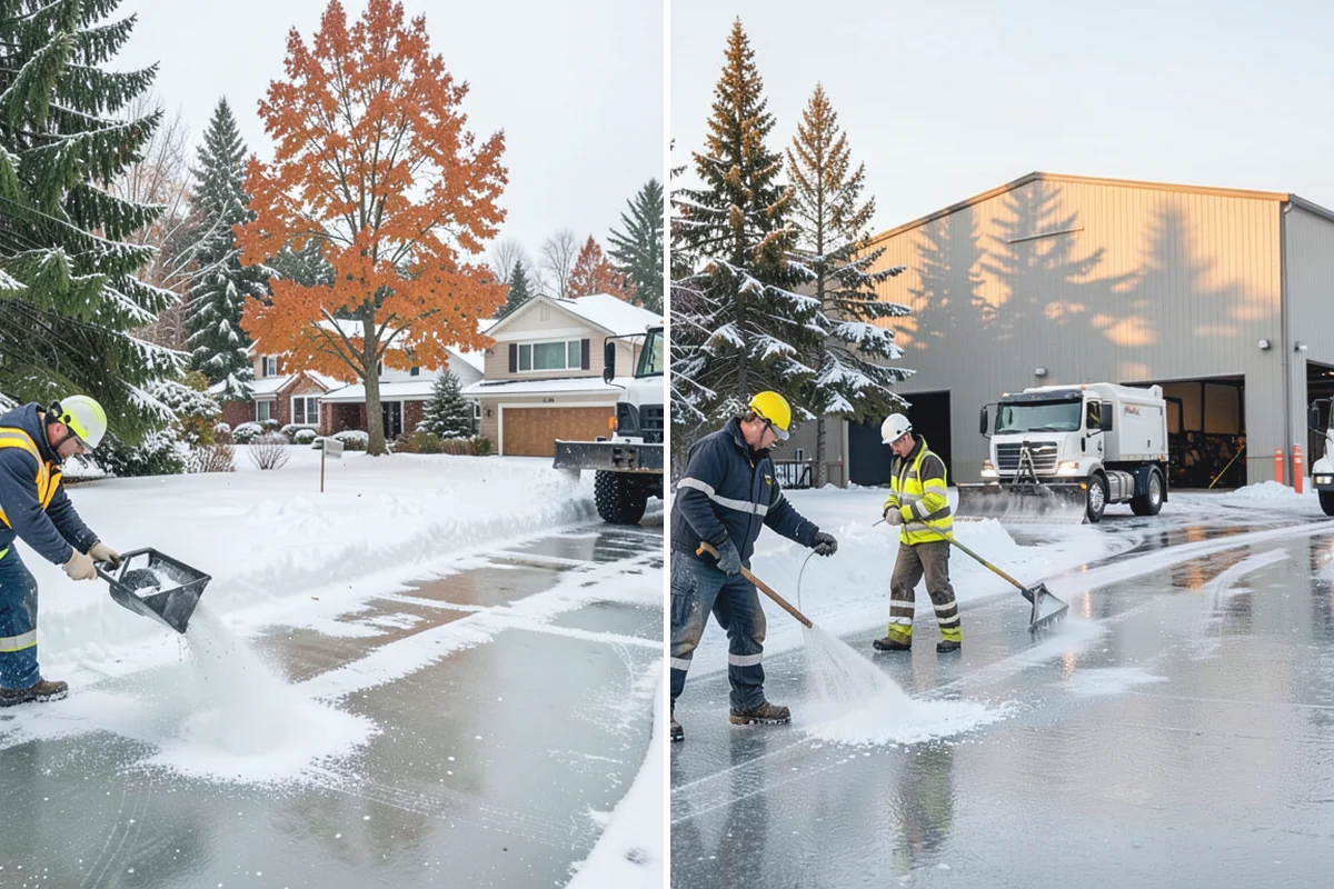 Brine Application in Granite Falls, Snohomish County, WA - Track the forecast to time application ahead of freezing weather