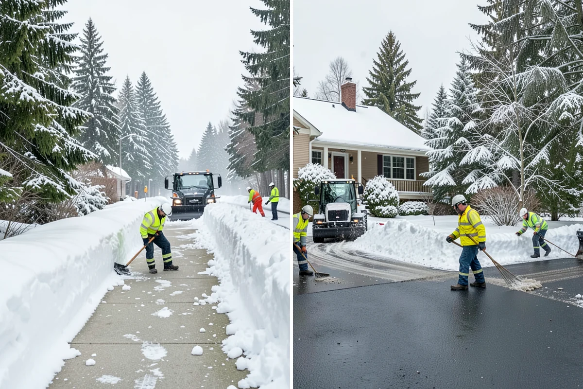 Brine Application in Hunts Point, King County, WA - Track the forecast to time application ahead of freezing weather
