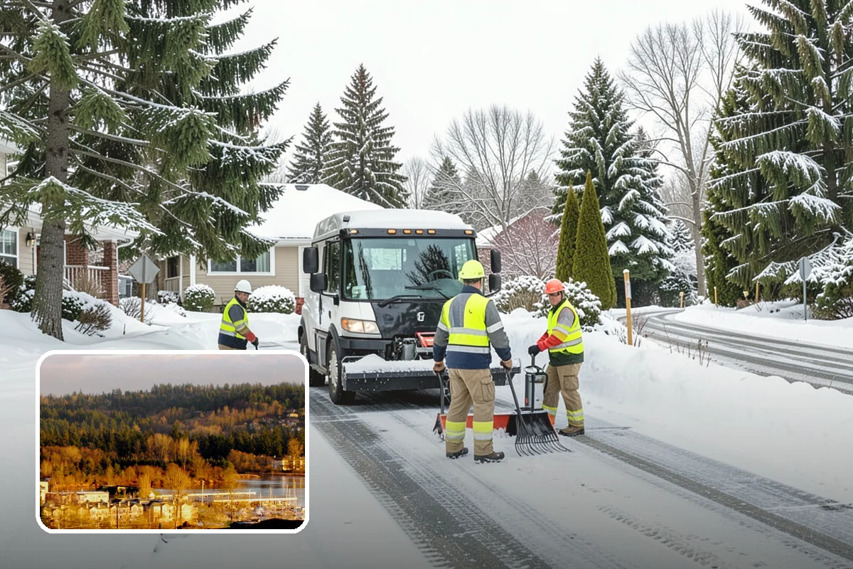 Brine Application in Kenmore, King County, WA - Stops ice from bonding before it forms, cutting down later scraping