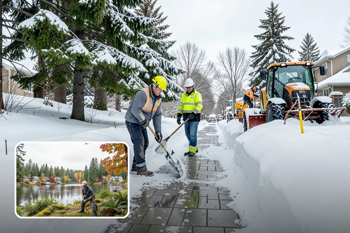 Brine Application in La Conner, Skagit County, WA - Stops ice from bonding before it forms, cutting down later scraping