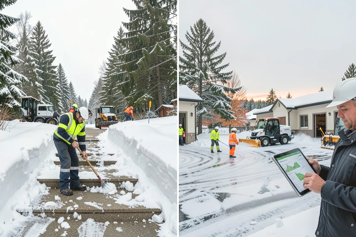 Brine Application in La Conner, Skagit County, WA - Track the forecast to time application ahead of freezing weather