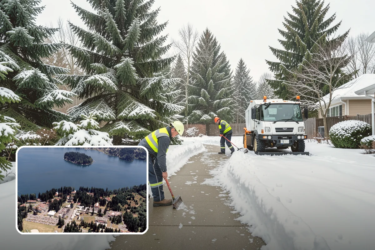 Brine Application in Lakewood, Pierce County, WA - Stops ice from bonding before it forms, cutting down later scraping