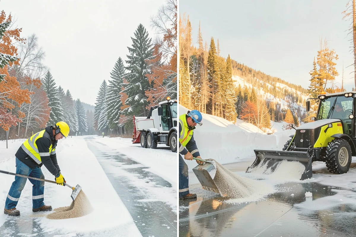 Brine Application in Langley, Island County, WA - Track the forecast to time application ahead of freezing weather