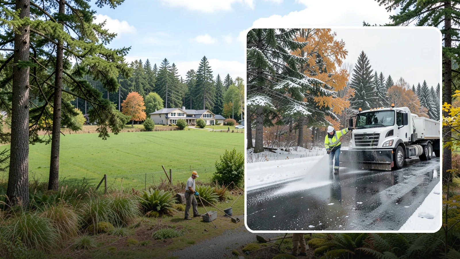 Brine Application in Lyman, Skagit County, WA - Brine application lays down a liquid salt solution that stops ice from bonding to pavement before a storm arrives.