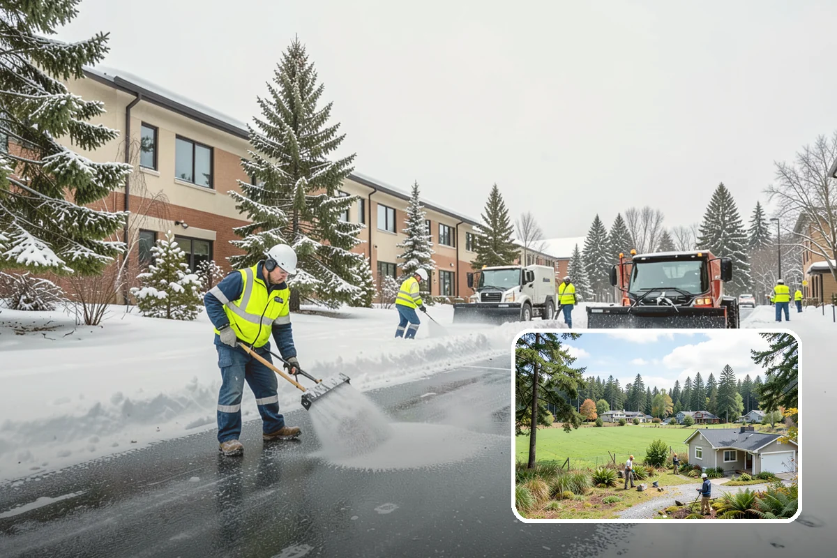 Brine Application in Lyman, Skagit County, WA - Stops ice from bonding before it forms, cutting down later scraping