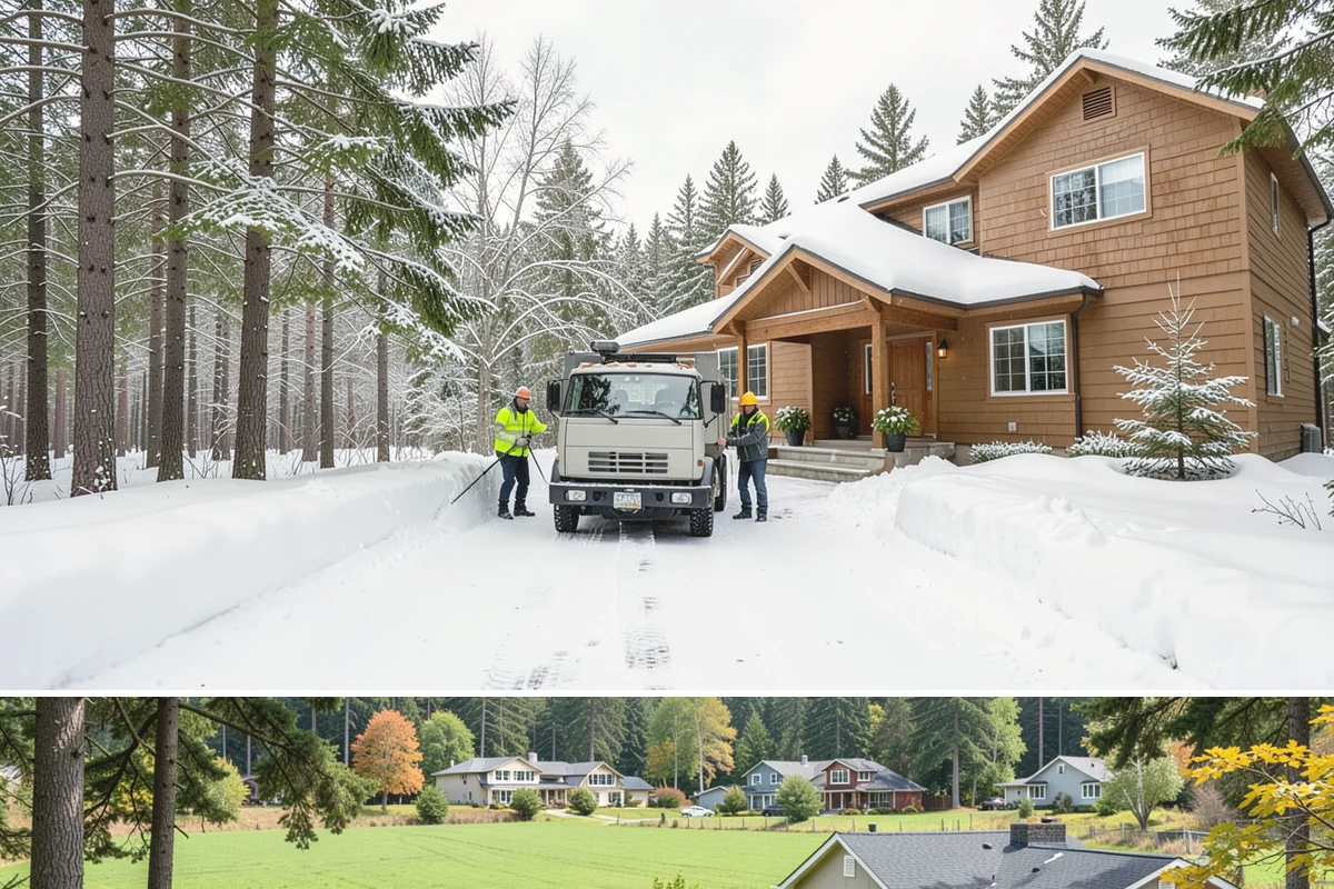 Brine Application in Lyman, Skagit County, WA - Brine pretreatment is applied ahead of forecast frost and freezing-rain events throughout the November-to-February window.