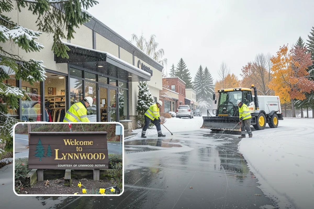 Brine Application in Lynnwood, Snohomish County, WA - Stops ice from bonding before it forms, cutting down later scraping