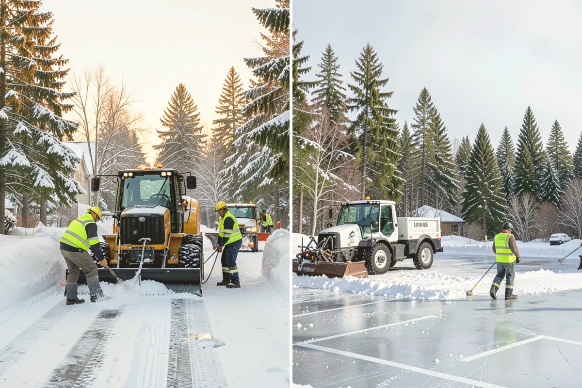 Brine Application in Lynnwood, Snohomish County, WA - Track the forecast to time application ahead of freezing weather
