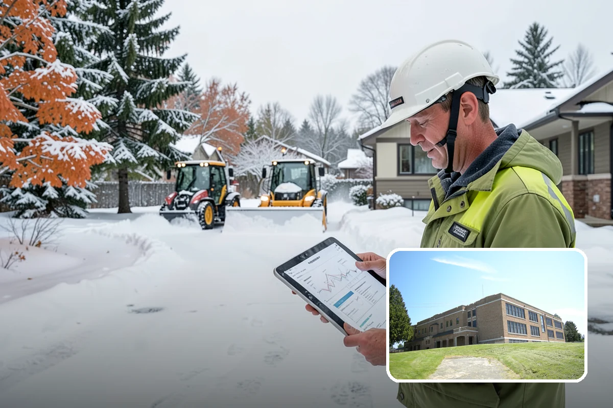 Brine Application in Maple Valley, King County, WA - Stops ice from bonding before it forms, cutting down later scraping