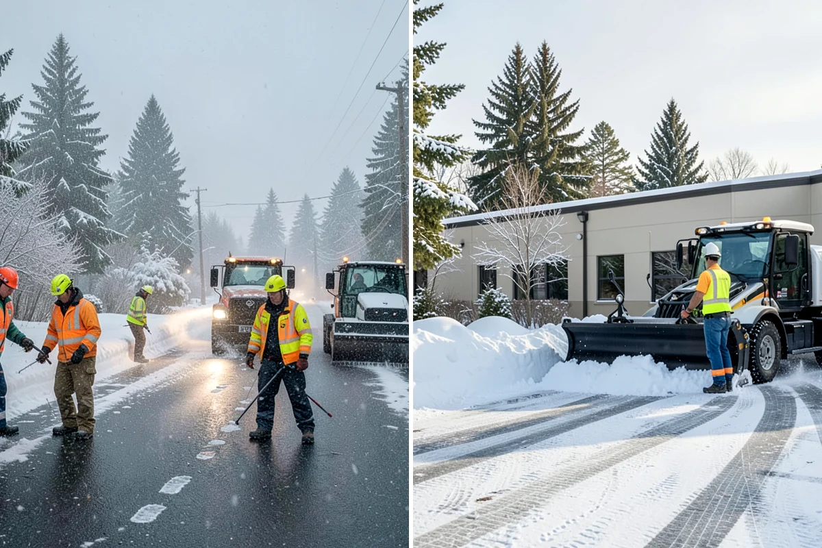 Brine Application in Maple Valley, King County, WA - Track the forecast to time application ahead of freezing weather
