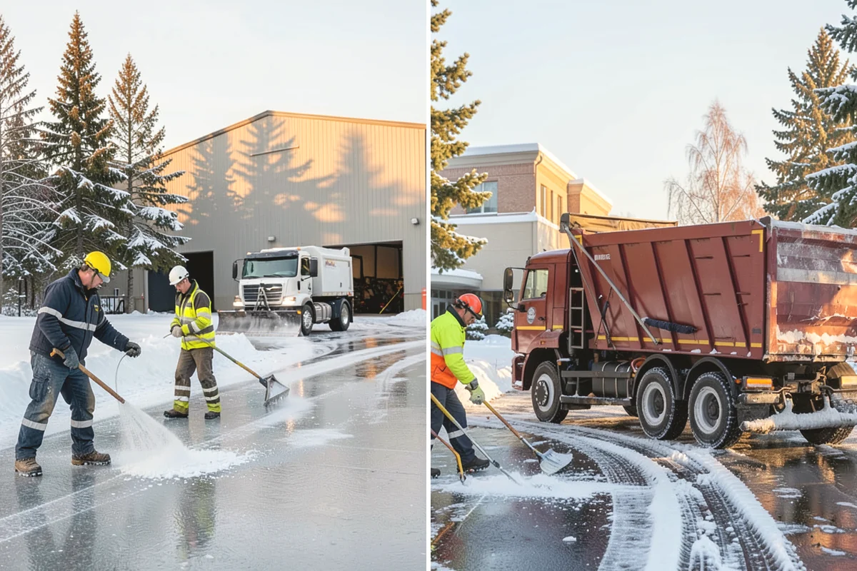Brine Application in Mercer Island, King County, WA - Track the forecast to time application ahead of freezing weather