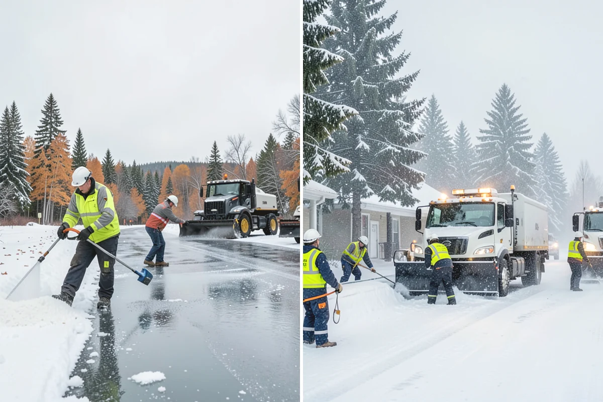 Brine Application in Mukilteo, Snohomish County, WA - Track the forecast to time application ahead of freezing weather