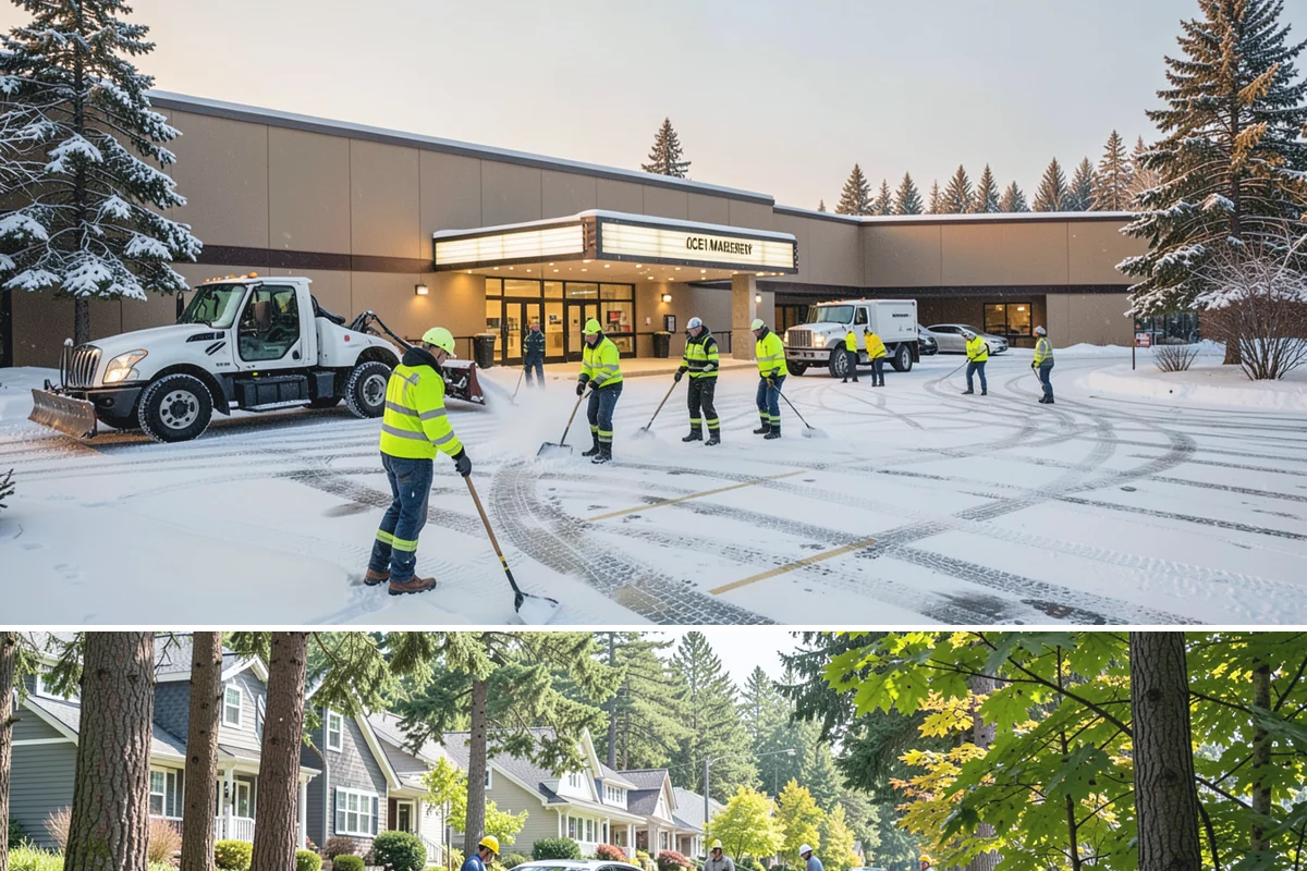 Brine Application in Normandy Park, King County, WA - Brine pretreatment is applied ahead of forecast frost and freezing-rain events throughout the November-to-February window.