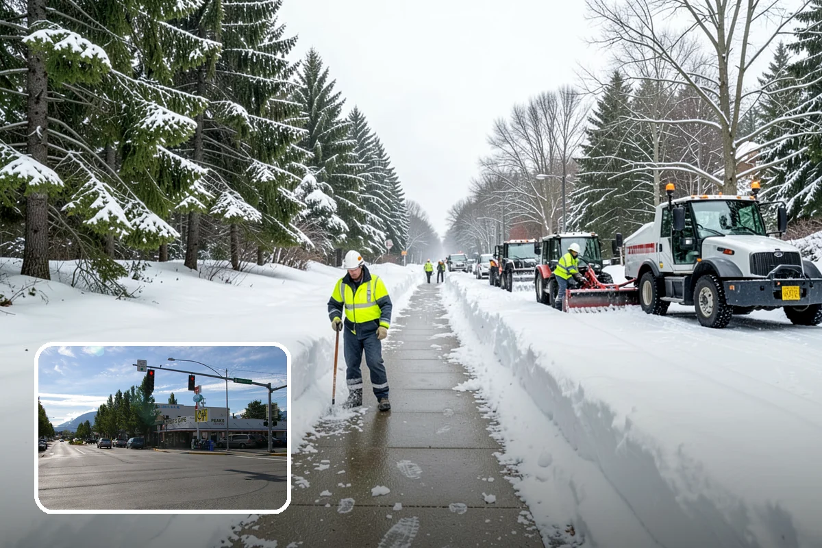 Brine Application in North Bend, King County, WA - Stops ice from bonding before it forms, cutting down later scraping