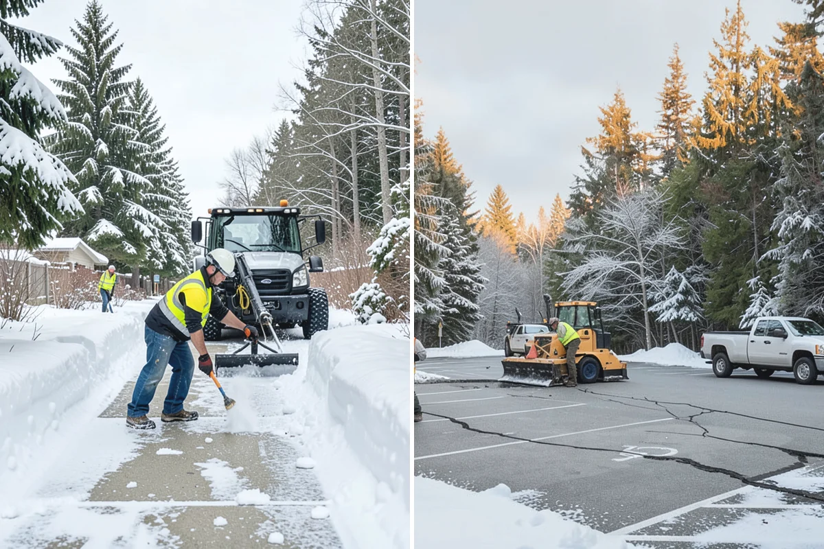 Brine Application in Renton, King County, WA - Track the forecast to time application ahead of freezing weather