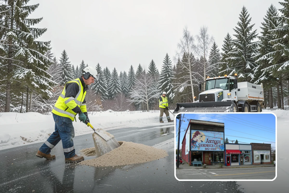 Brine Application in Ruston, Pierce County, WA - Stops ice from bonding before it forms, cutting down later scraping