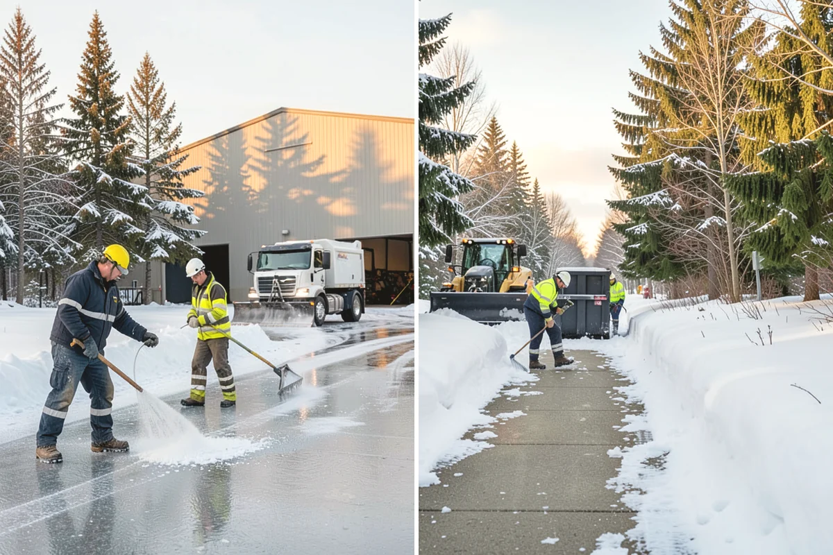 Brine Application in Ruston, Pierce County, WA - Track the forecast to time application ahead of freezing weather
