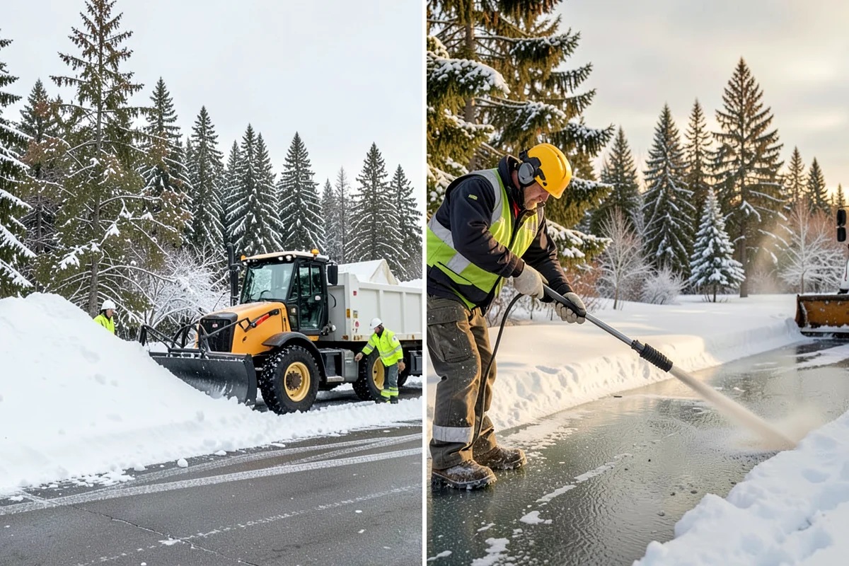 Brine Application in SeaTac, King County, WA - Track the forecast to time application ahead of freezing weather