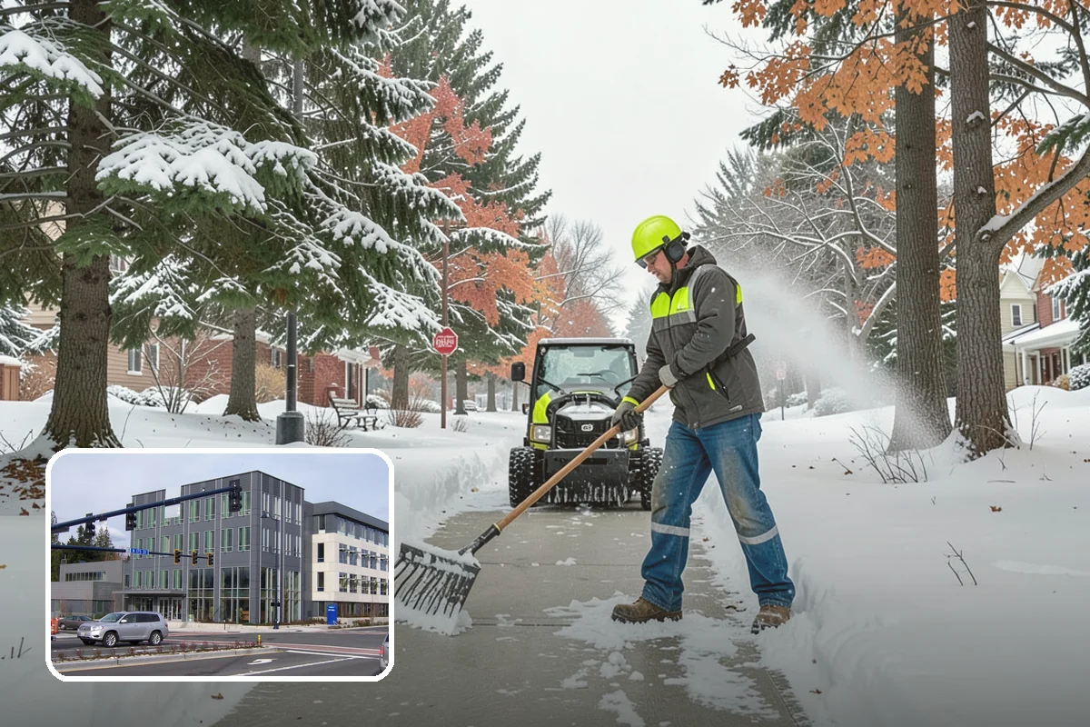 Brine Application in Shoreline, King County, WA - Stops ice from bonding before it forms, cutting down later scraping