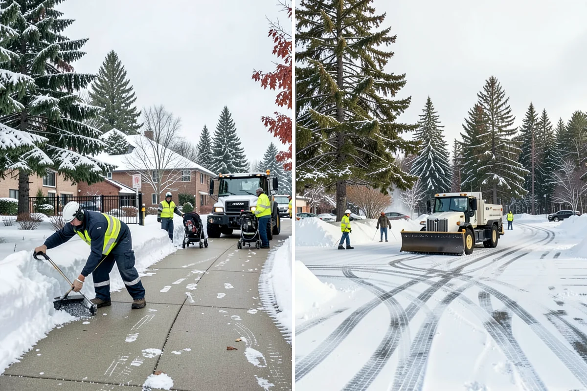 Brine Application in Shoreline, King County, WA - Track the forecast to time application ahead of freezing weather