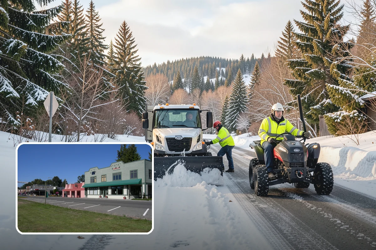 Brine Application in Snoqualmie, King County, WA - Stops ice from bonding before it forms, cutting down later scraping