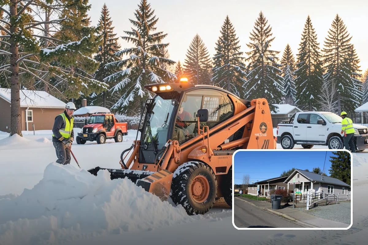 Brine Application in South Prairie, Pierce County, WA - Stops ice from bonding before it forms, cutting down later scraping