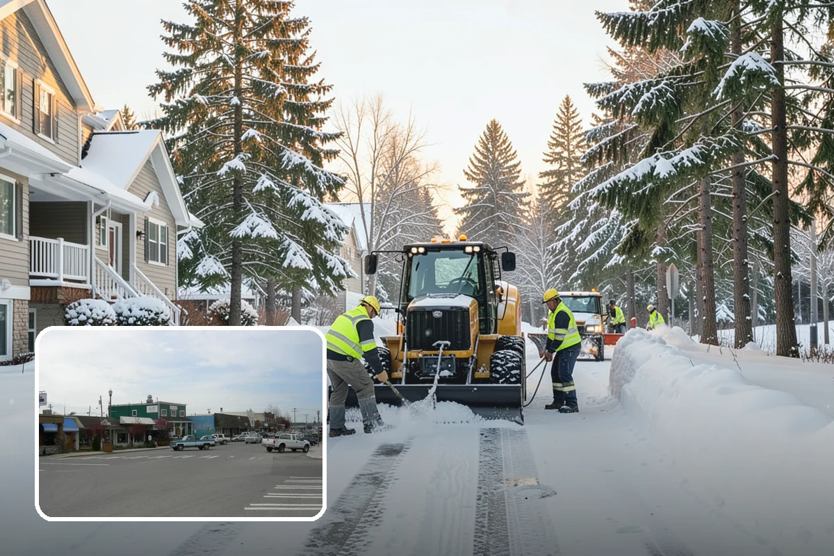 Brine Application in Stanwood, Snohomish County, WA - Stops ice from bonding before it forms, cutting down later scraping