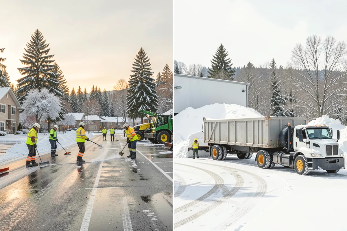 Brine Application in Steilacoom, Pierce County, WA - Track the forecast to time application ahead of freezing weather
