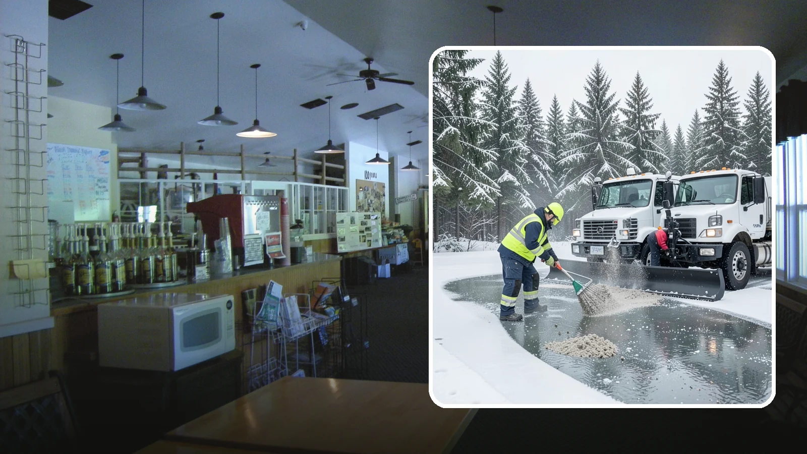 Brine Truck Service in Black Diamond, King County, WA - Our brine trucks pre-treat surfaces with liquid deicer so ice never bonds in the first place.