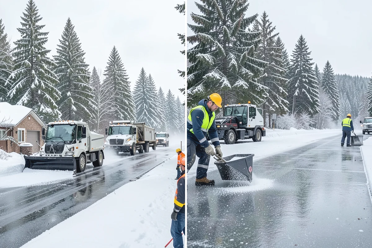 Brine Truck Service in Bonney Lake, Pierce County, WA - Monitor the forecast for the onset of freezing conditions