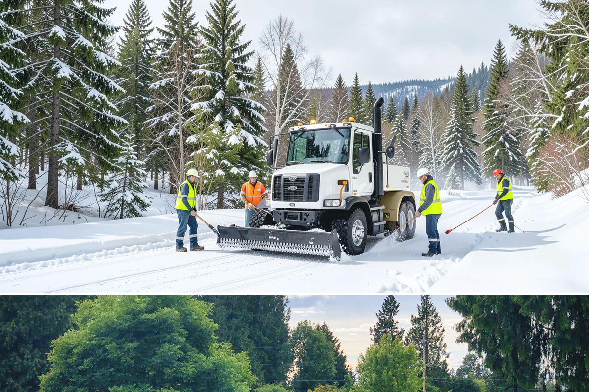Brine Truck Service in Bonney Lake, Pierce County, WA - Brine truck pre-treatment is most valuable ahead of freezing-rain and refreeze events from December through February.