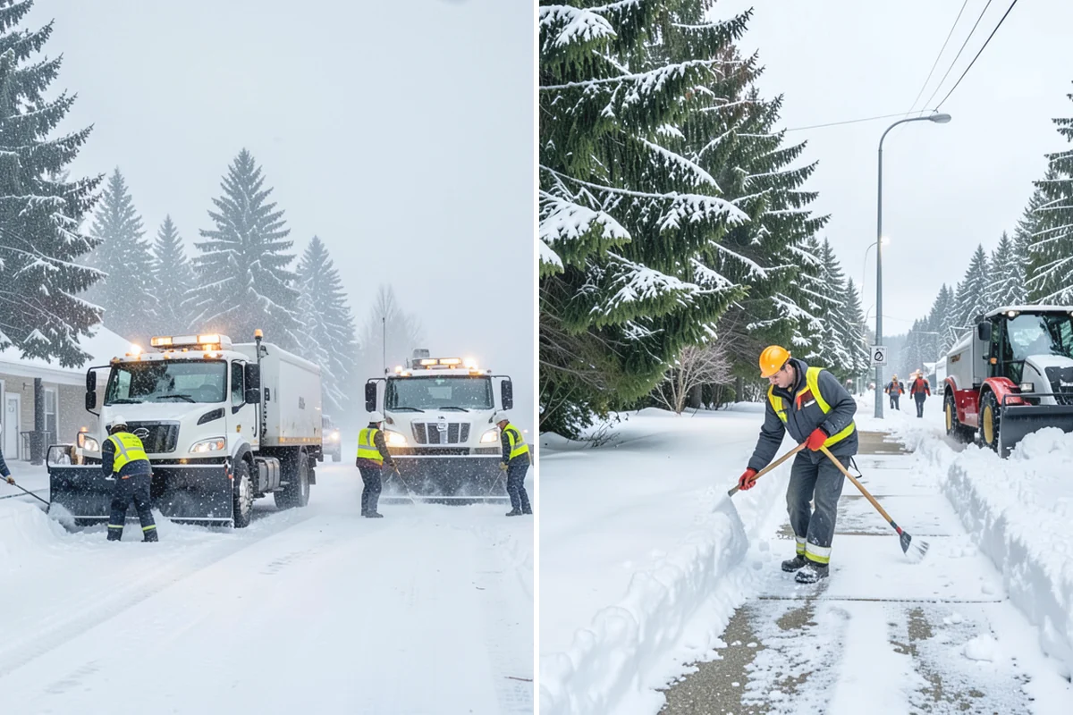 Brine Truck Service in Buckley, Pierce County, WA - Monitor the forecast for the onset of freezing conditions