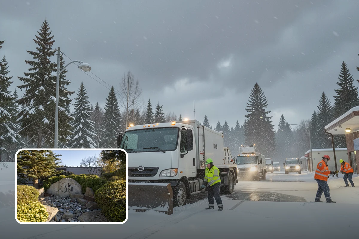 Brine Truck Service in Clyde Hill, King County, WA - Pre-storm anti-icing that stops ice from bonding