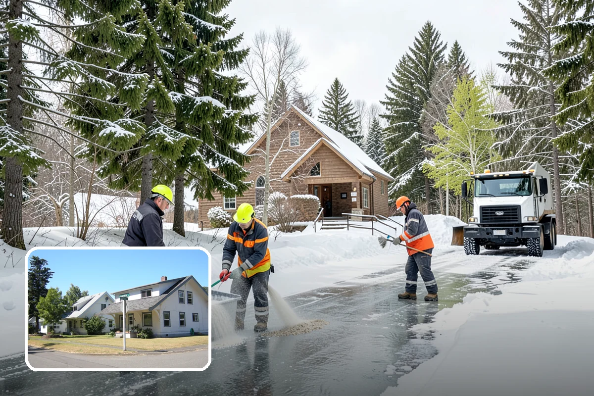 Brine Truck Service in DuPont, Pierce County, WA - Pre-storm anti-icing that stops ice from bonding