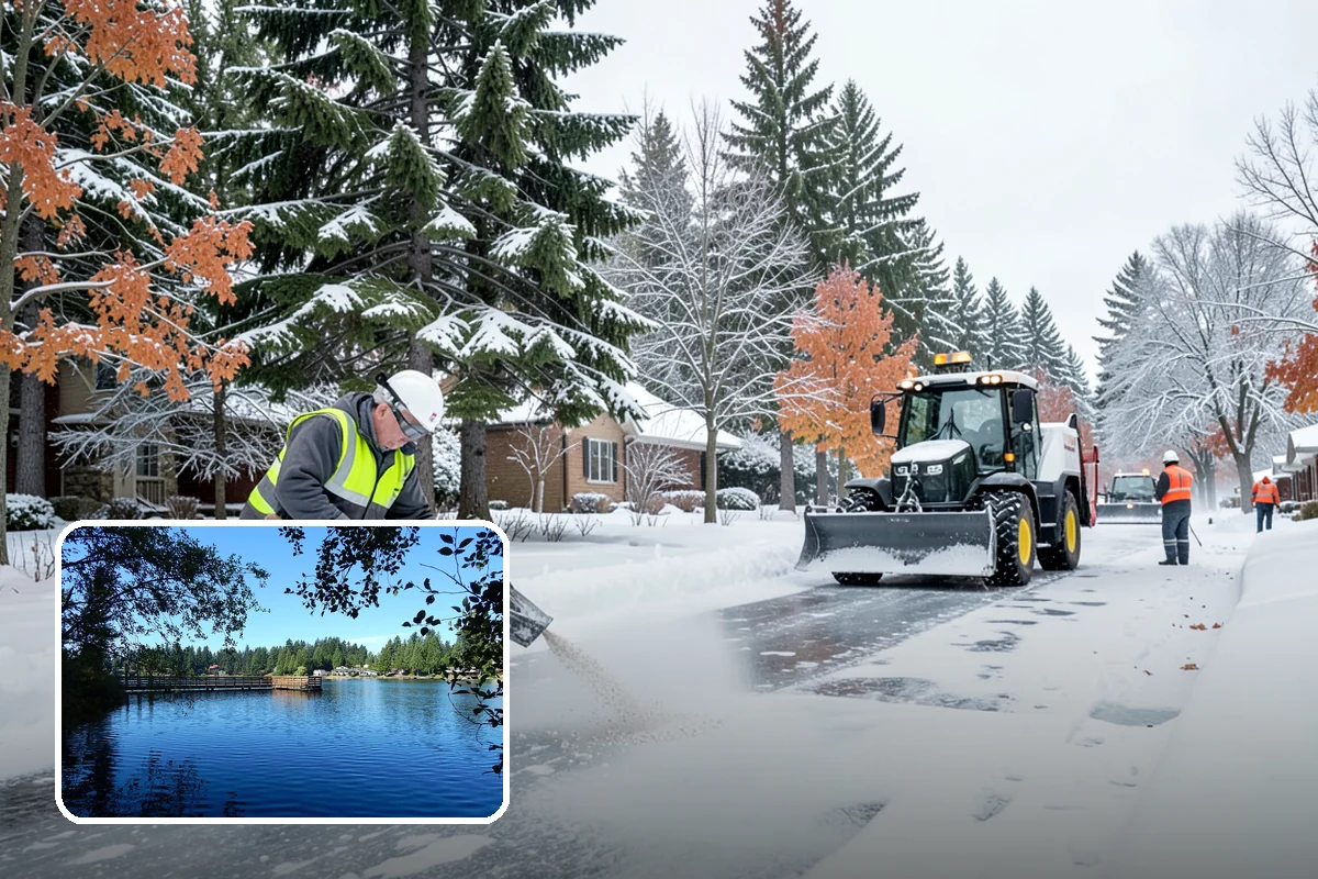 Brine Truck Service in Federal Way, King County, WA - Pre-storm anti-icing that stops ice from bonding