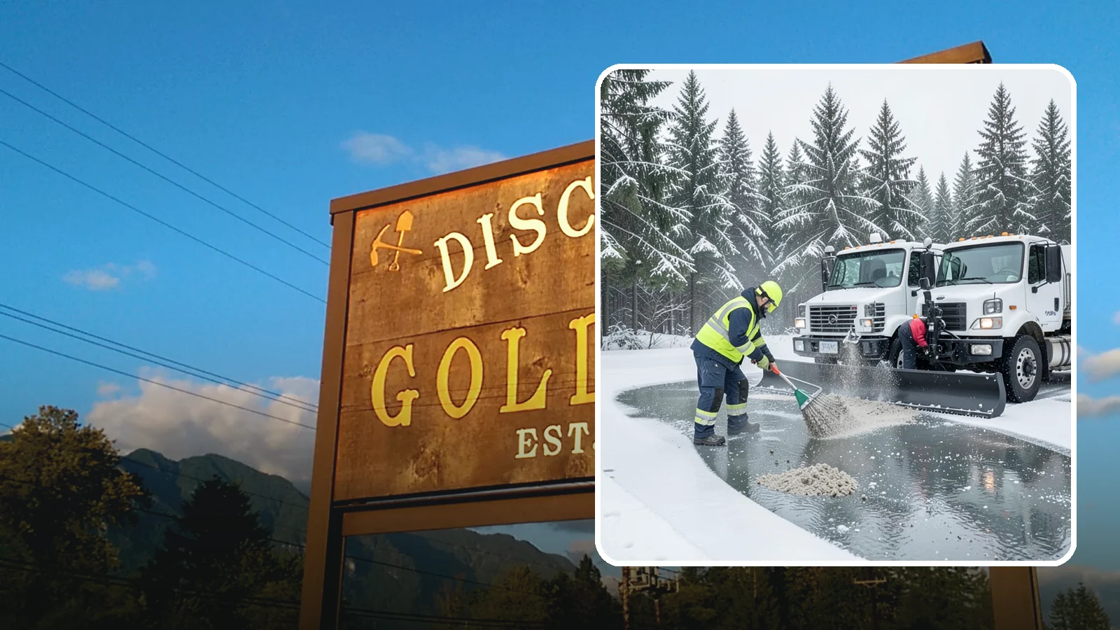 Brine Truck Service in Gold Bar, Snohomish County, WA - Our brine trucks pre-treat surfaces with liquid deicer so ice never bonds in the first place.