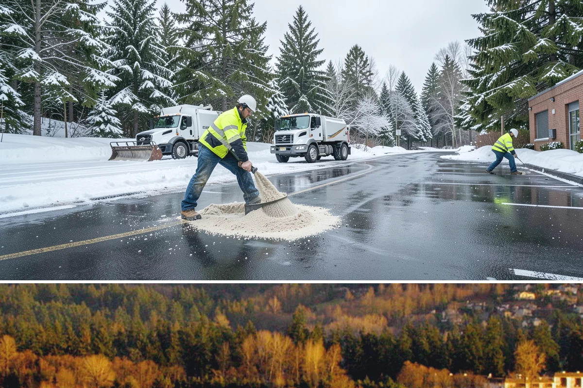 Brine Truck Service in Kenmore, King County, WA - Brine truck pre-treatment is most valuable ahead of freezing-rain and refreeze events from December through February.